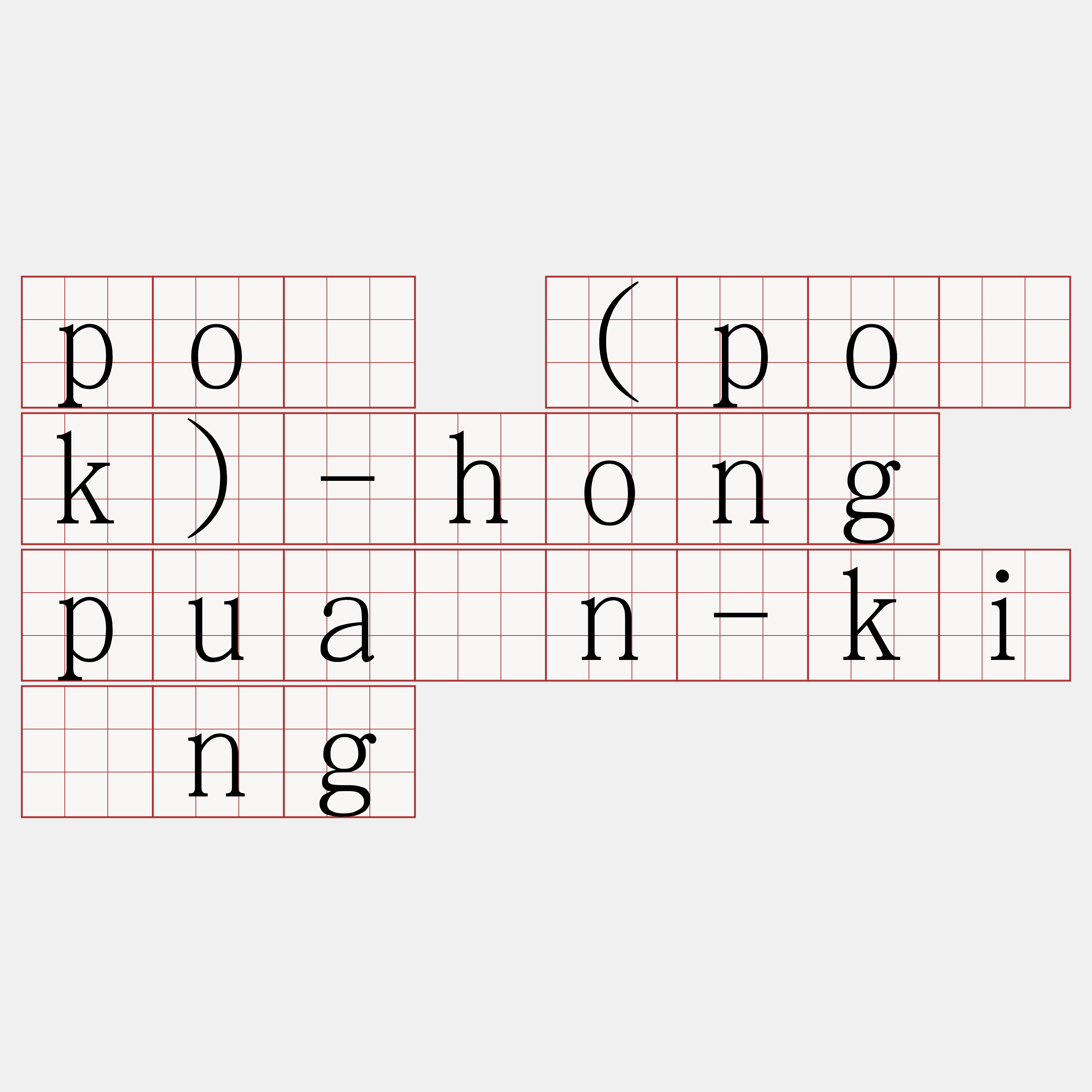 pō (po̍k)-hong puàn-kìng